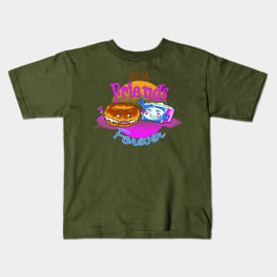 Bagel & Cream Cheese Forever Kids T-Shirt